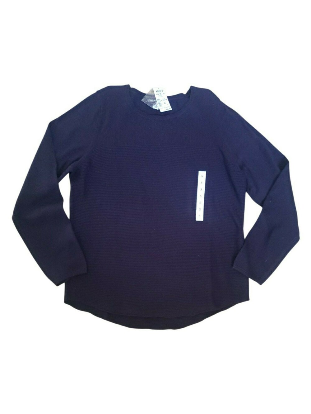 Croft & Barrow Shirt Tail Hem Sweater